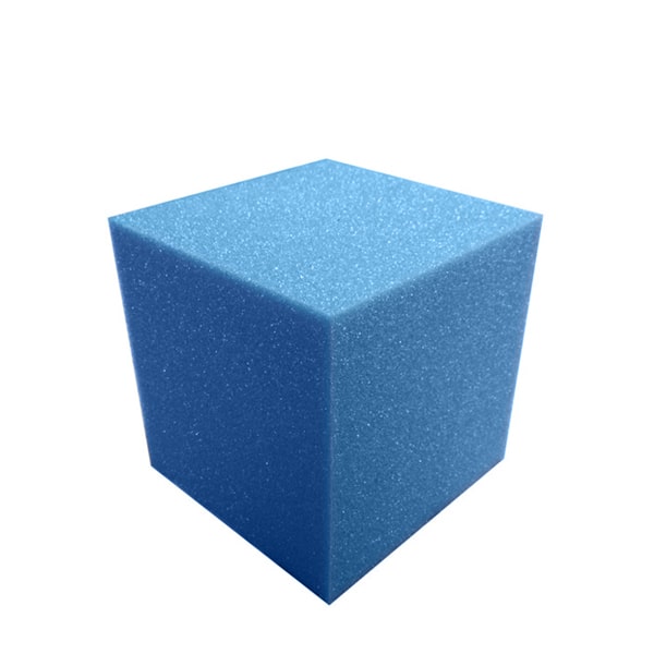 6" Blue Foam Block