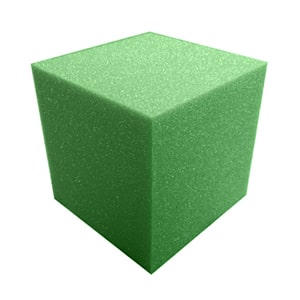 Green Foam Block