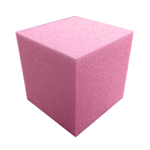 Pink Foam Block